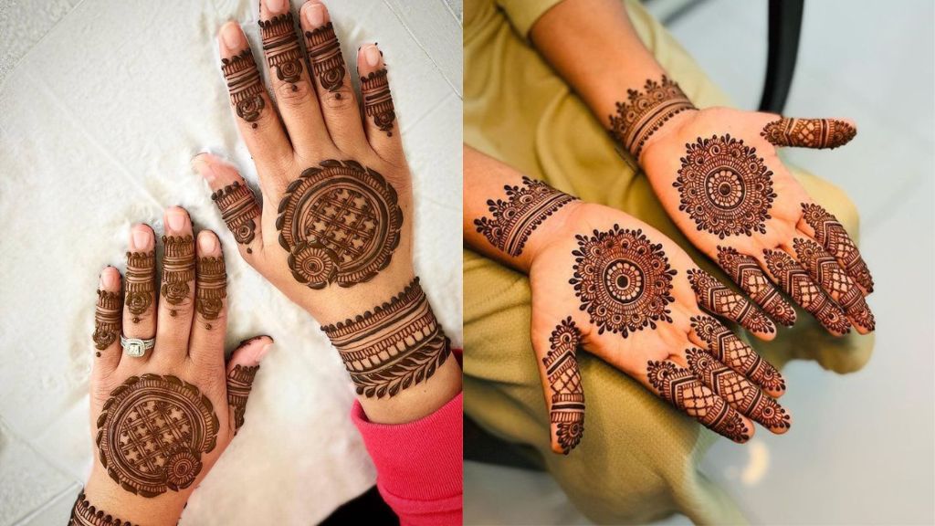 Round Mehndi Design