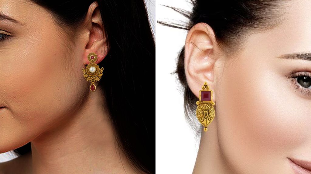 Women's Gold Earrings