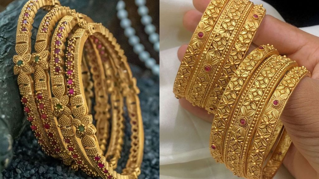 Gold Kangan Design Latest