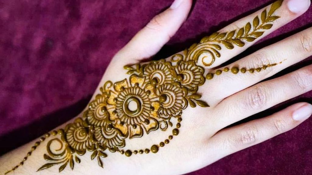 Mehandi ki Design Simple