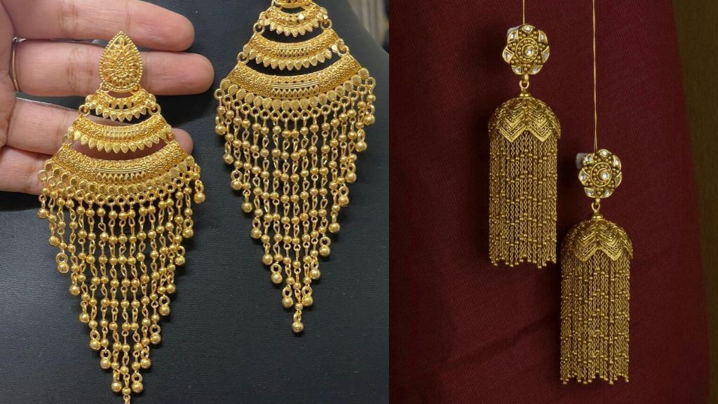 Dangler Earrings Gold