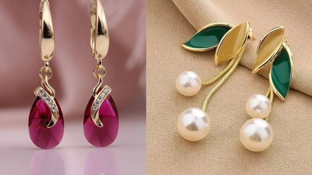 Girls Fancy Earrings Design