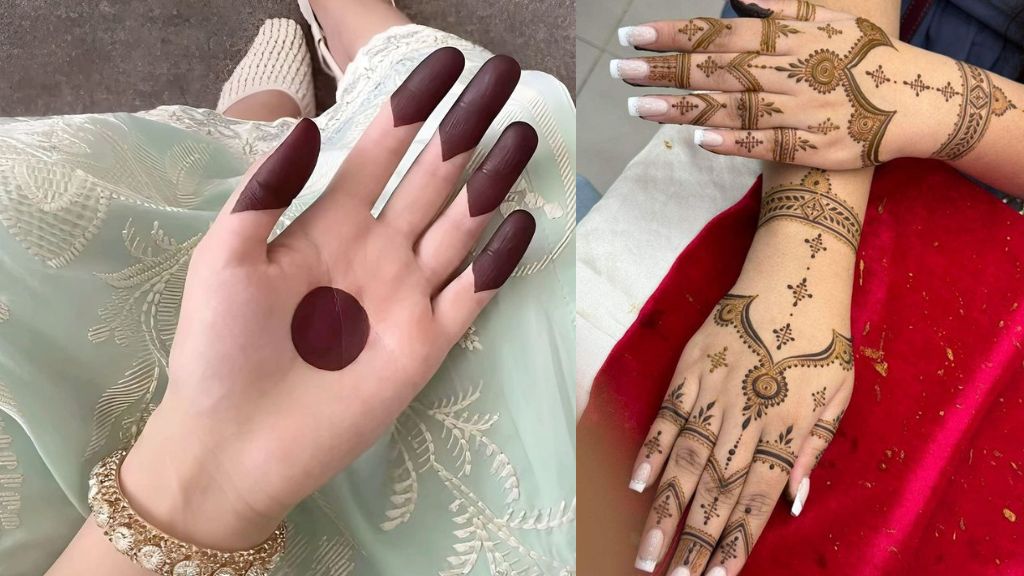 Simple Mehndi Design Photos 2025