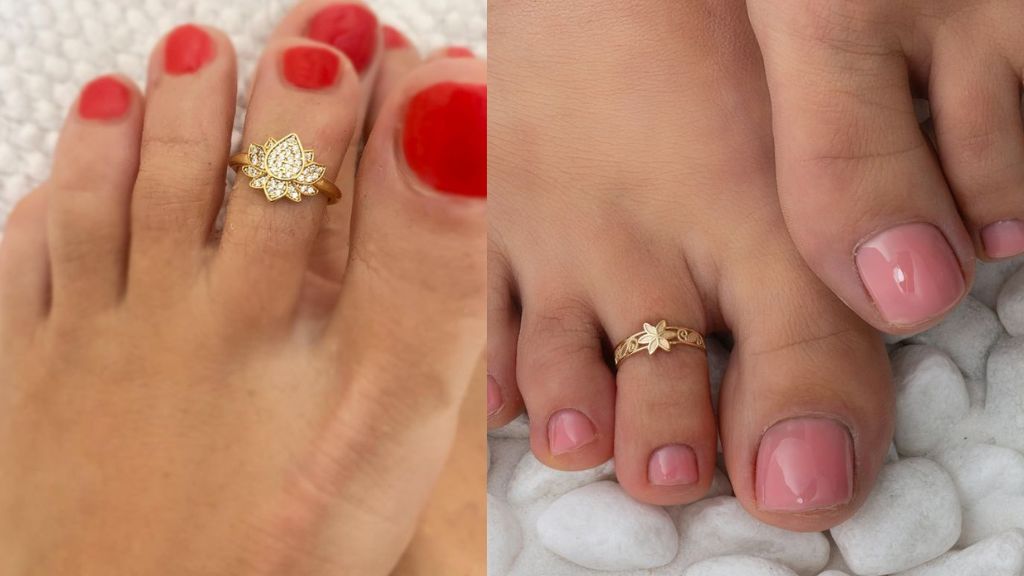 Latest Gold Toe Ring Design