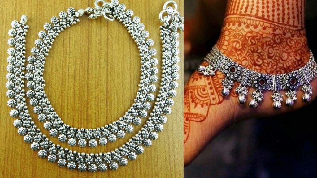 Fancy Payal Design Silver
