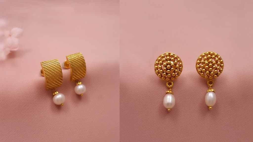 2 Gram Gold Earring New Design