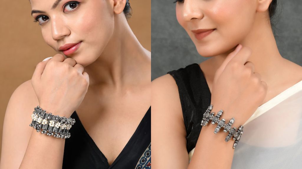 Oxidised Kada Bangles