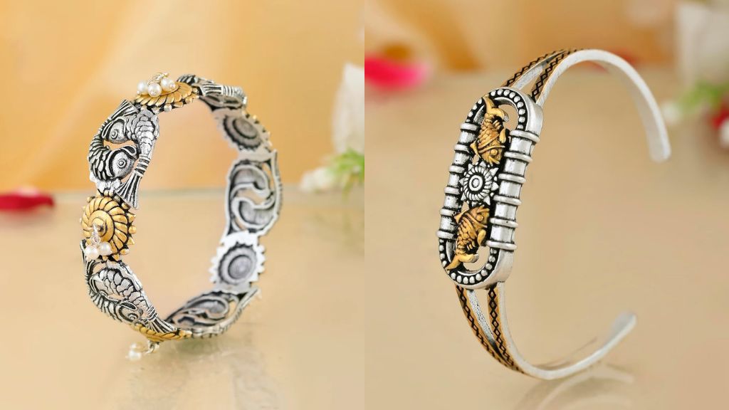 Oxidised Kada Bangles