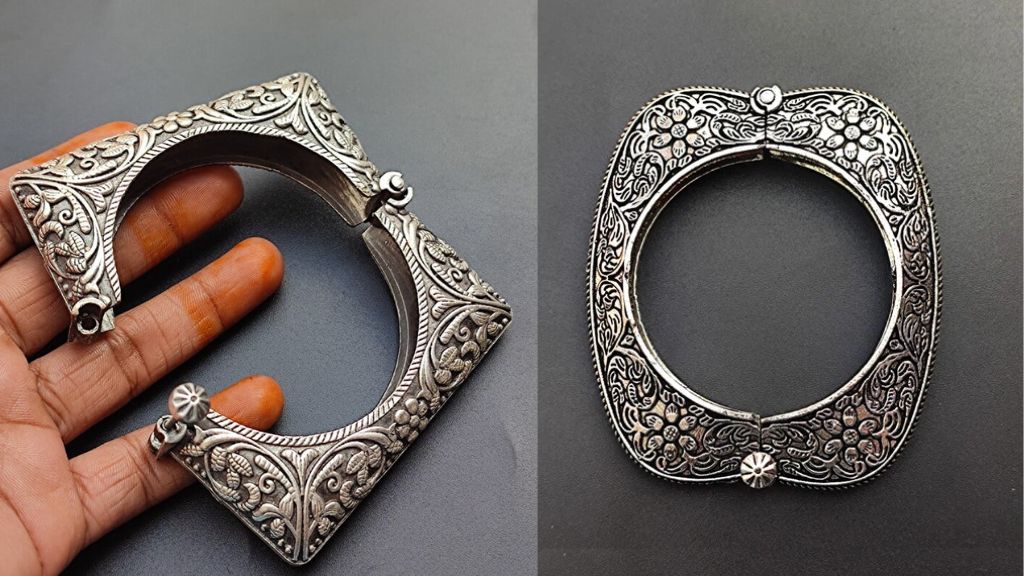 Oxidised Kada Bangles