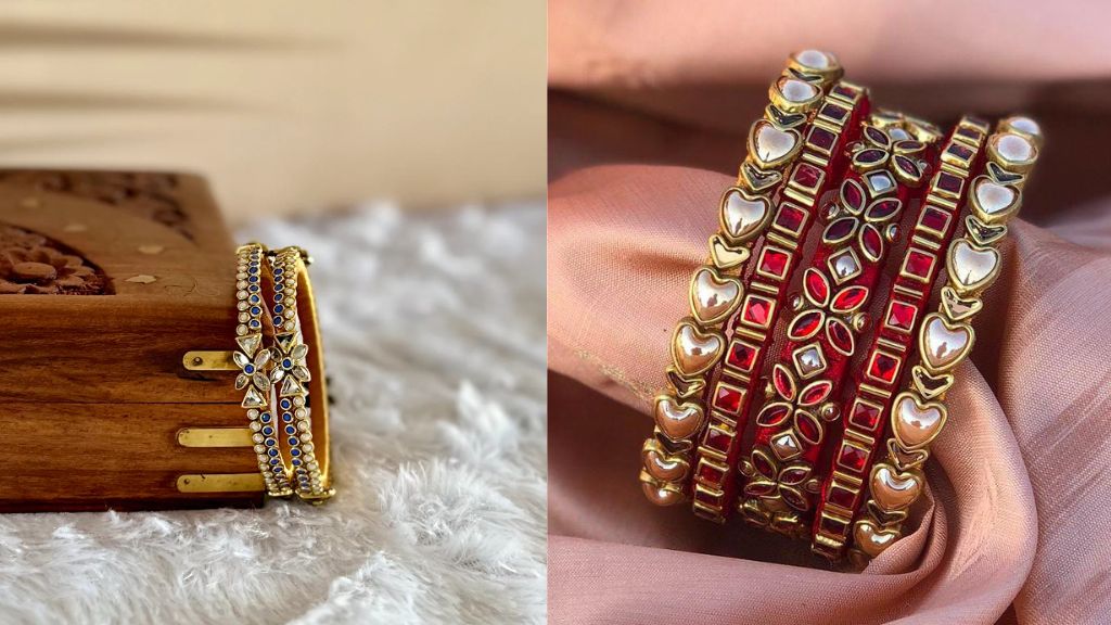 Kundan Bangles Design