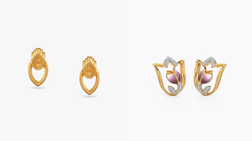 4 Gram Gold Latkan Earrings
