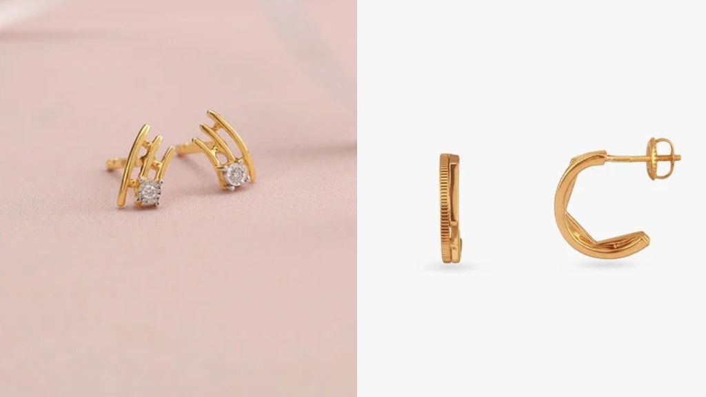 4 Gram Gold Latkan Earrings