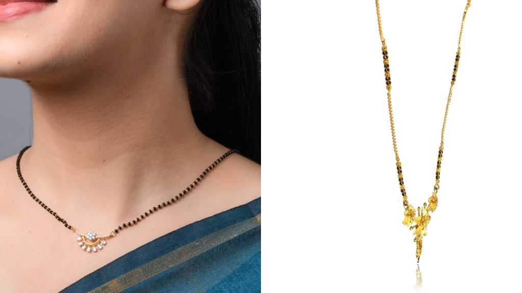 Gold Mangalsutra Pendant Design