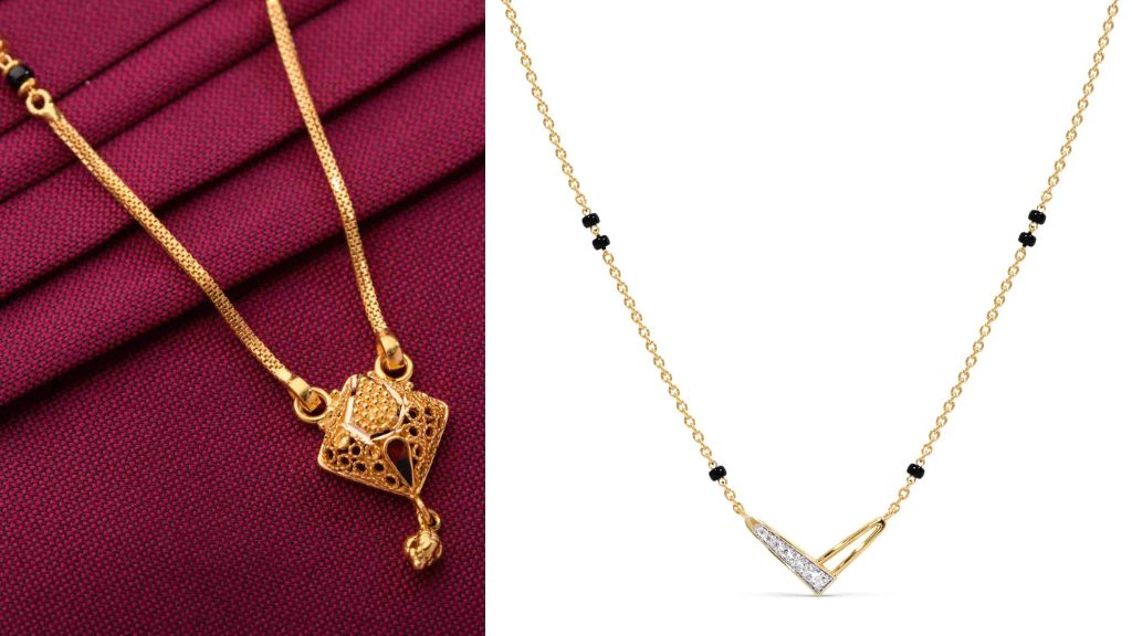 Gold Mangalsutra Pendant Design