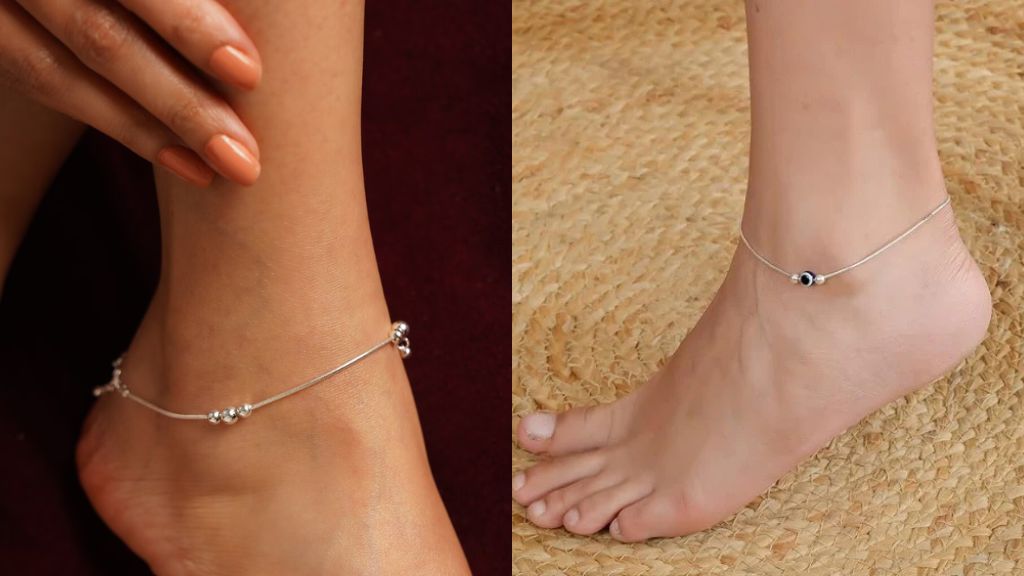 Anklets for Women Silver