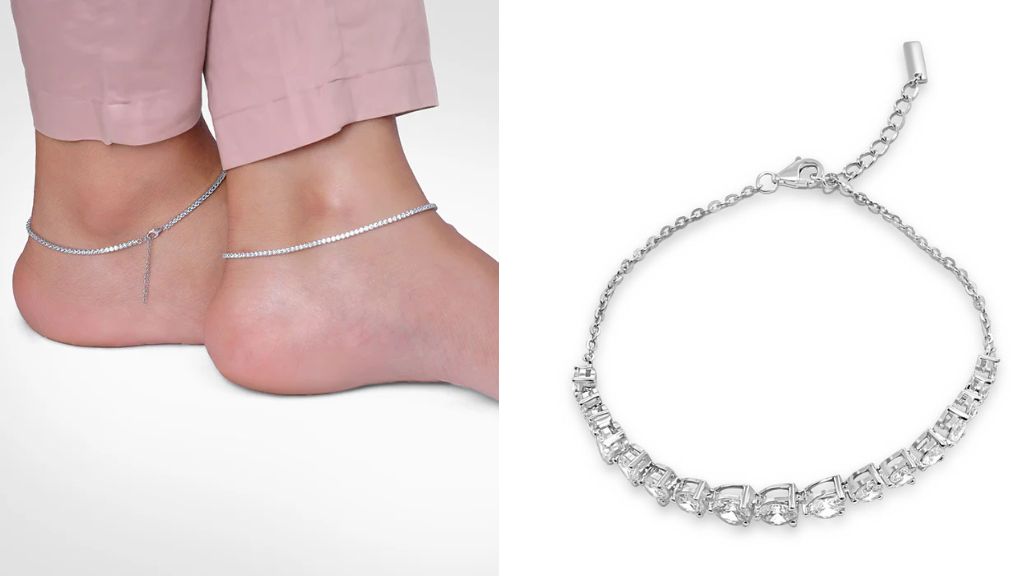 Anklets for Women Silver