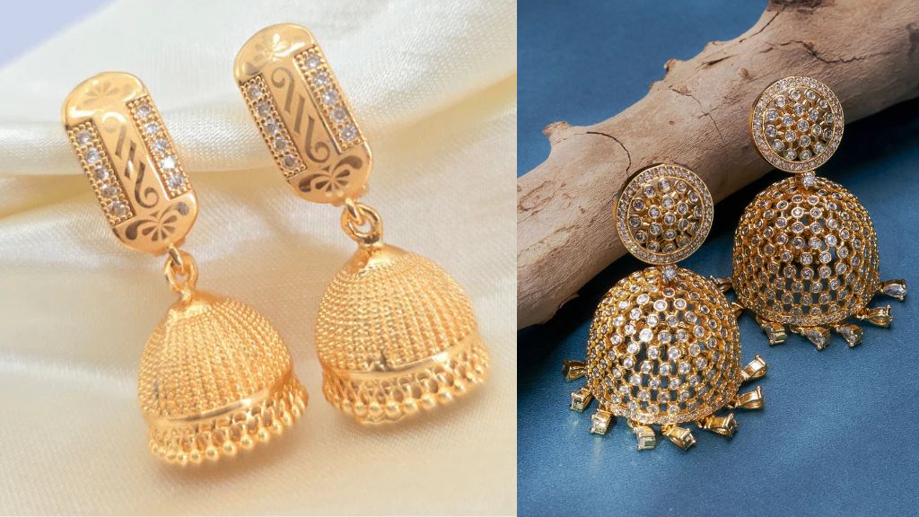 Gold Earrings for Girl