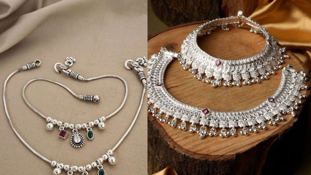 Fancy Payal Design Silver