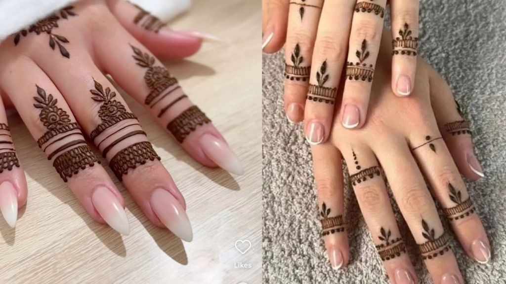 Simple Mehndi Design Photos 2025