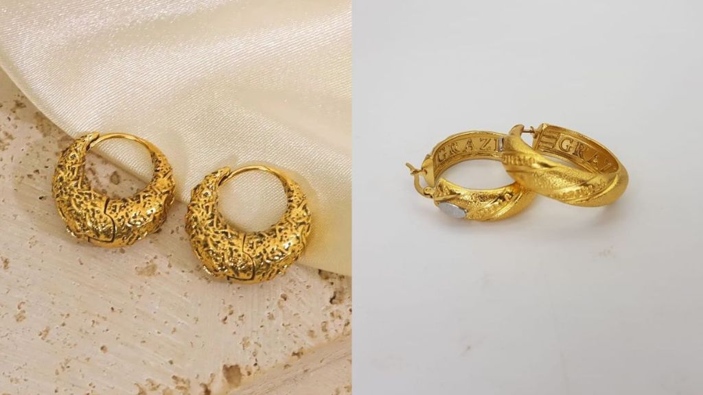 Gold Bali Earrings