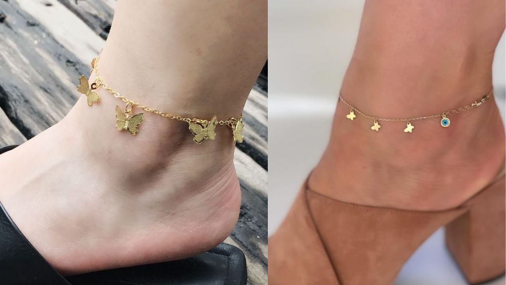 Latest Gold Anklet Designs