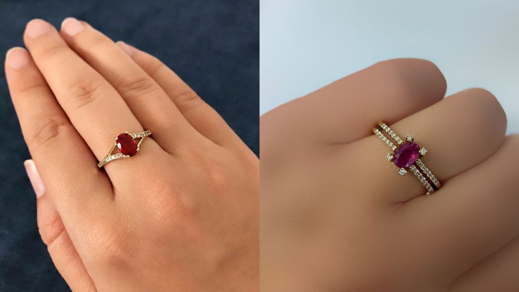 Gold Ring For Girls