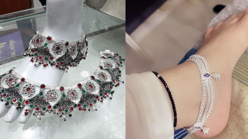 Fancy Payal Design Silver