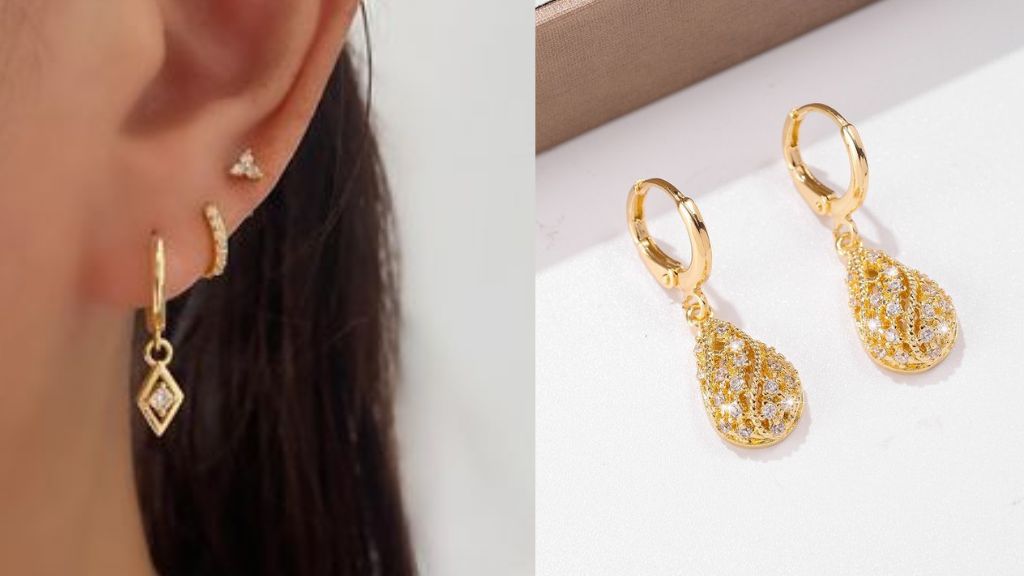 Gold Bali Earrings