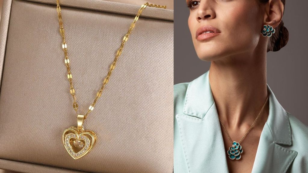 Gold Chain with Locket