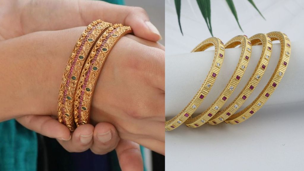 Gold Bangles Design