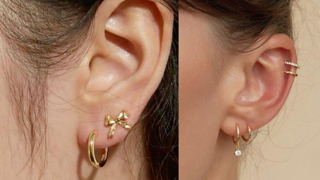 Huggie Earrings Gold