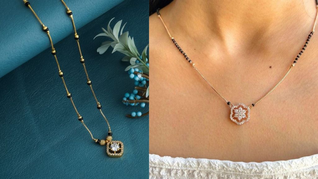 Diamond Mangalsutra Design