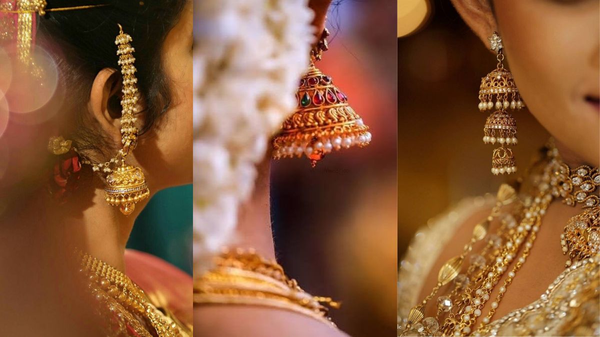 Jhumka Design Gold