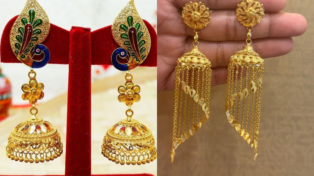 New Jhumka Design Gold