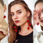 Red Stone Earrings