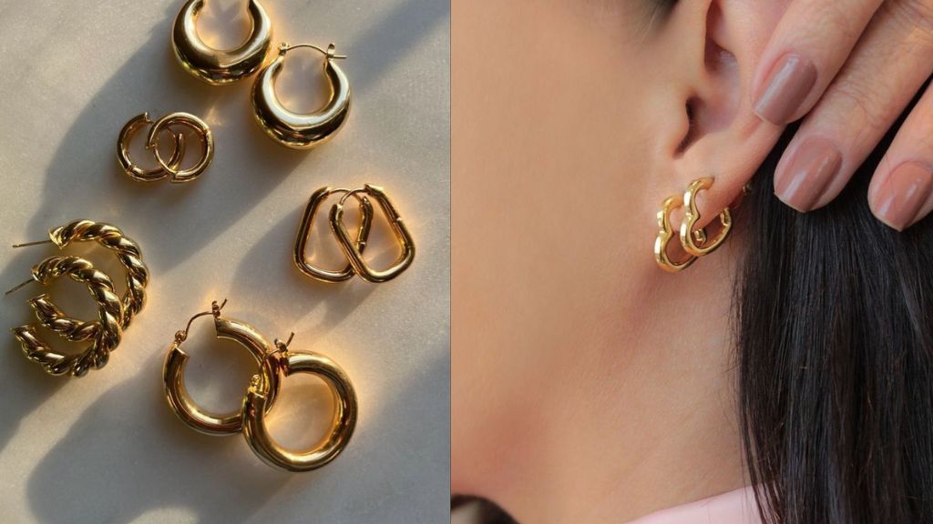 Huggie Earrings Gold