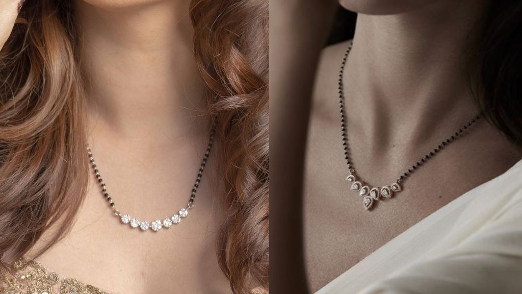 Diamond Mangalsutra Design