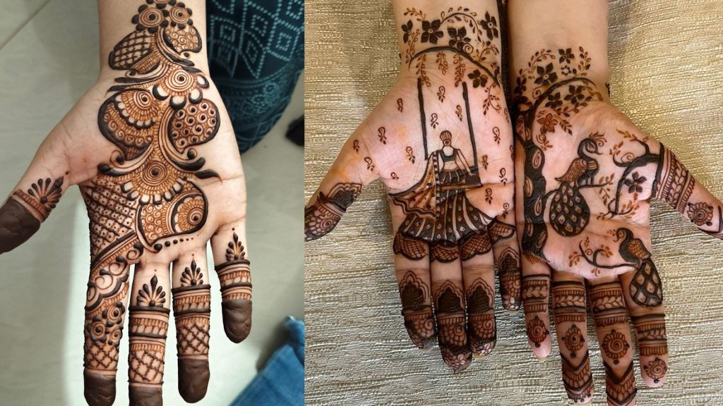 Sawan Mehndi Design
