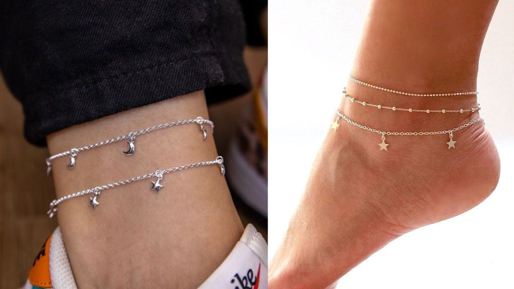 Silver Anklet New Design