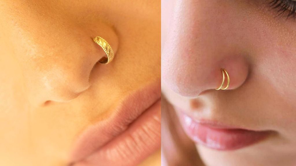Gold Nose Ring Designs