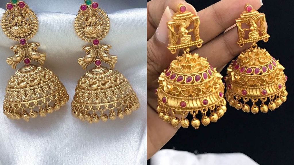 New Jhumka Design Gold