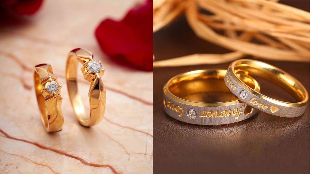Couple Rings Gold
