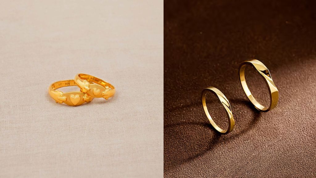 Couple Rings Gold
