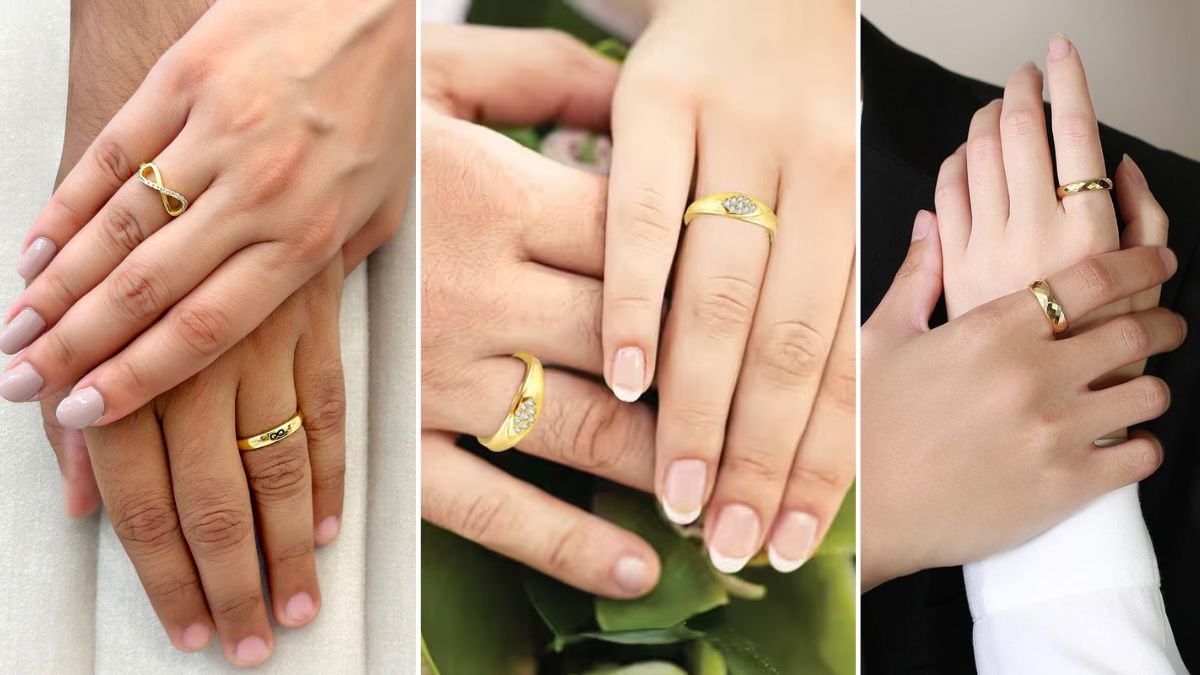 Couple Rings Gold