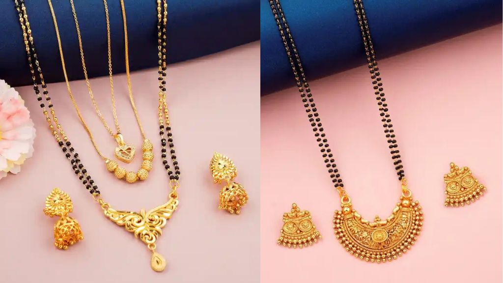 3 gm Gold Mangalsutra Designs