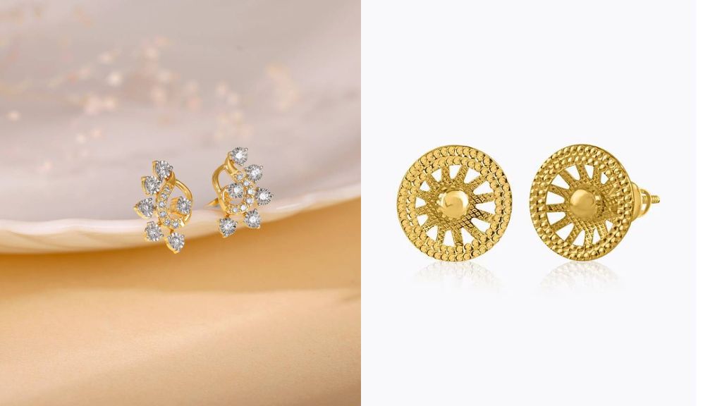 New Earring Gold
