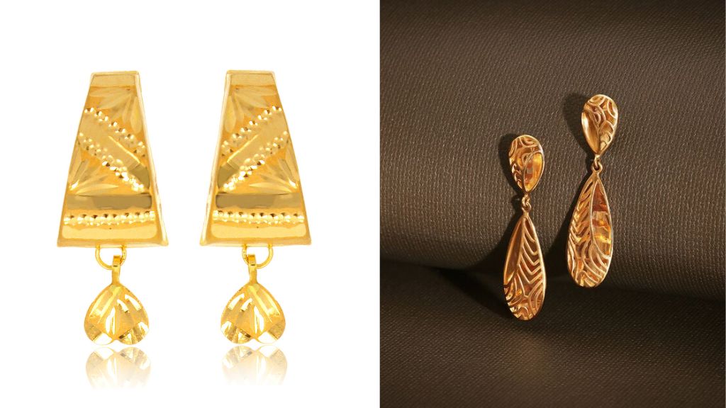 New Earring Gold