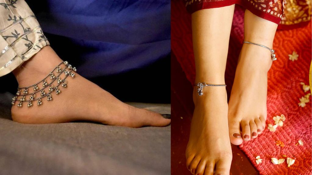 Bridal Payal Design Silver