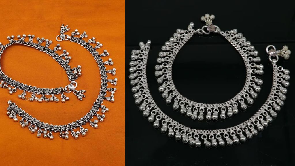 Bridal Payal Design Silver