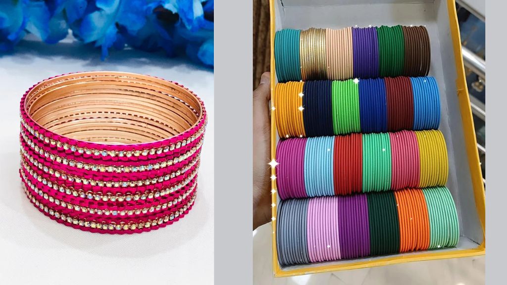 Metal Colorful Bangles